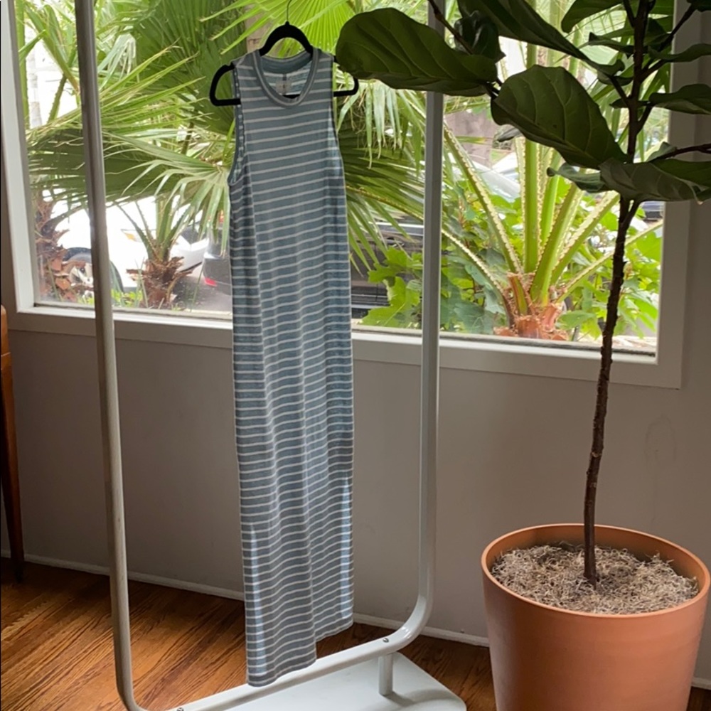 Lou & Grey Blue and White Dress